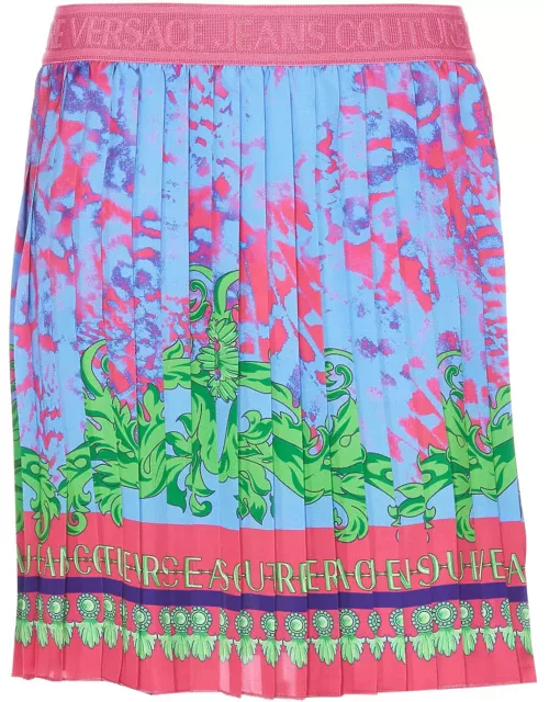 Versace Jeans Couture Print Skirt