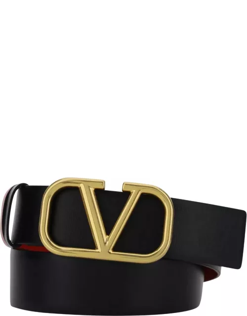 Valentino Garavani v-logo Reversible Signature
