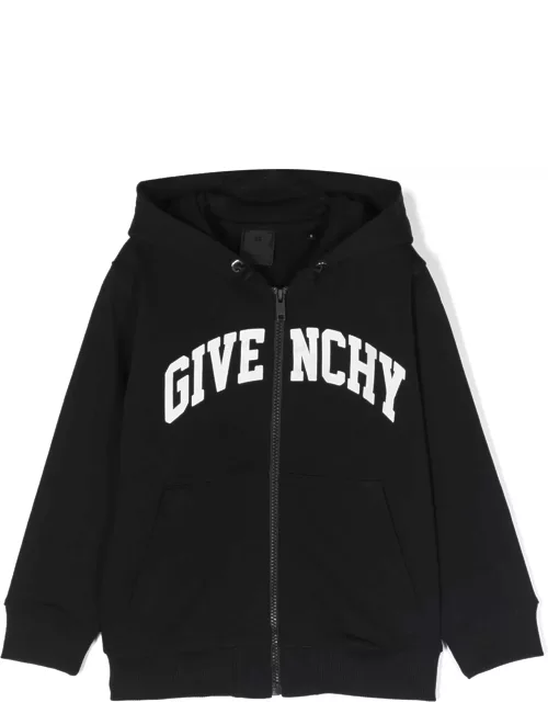 Black Givenchy Zip-up Hoodie