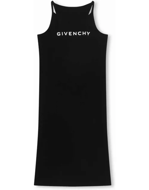 Givenchy Black Dress With 4g Plate