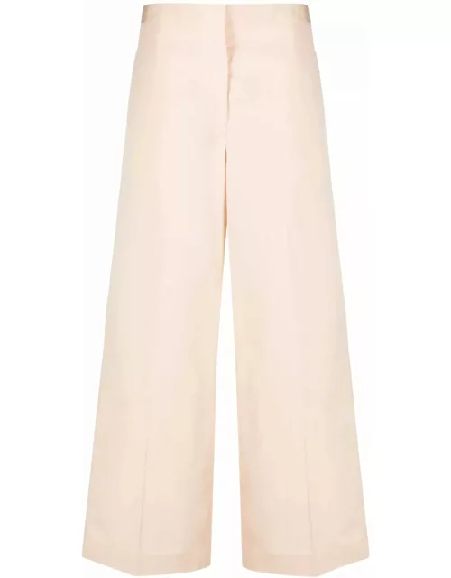 Fabiana Filippi Peach Pink Cotton Trouser