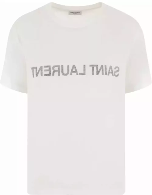 Saint Laurent T-shirt Col Rond (vo