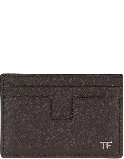 Tom Ford Logo Plaque Classic Credit Card Holder
