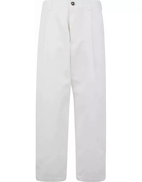 Sofie d'Hoore Double Darted Pants With Button