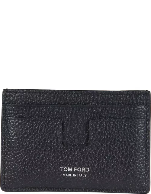 Tom Ford Logo Printed Classic Credit Card Holder