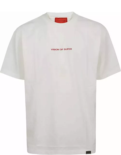 Vision of Super White T-shirt With vision Slogan Print