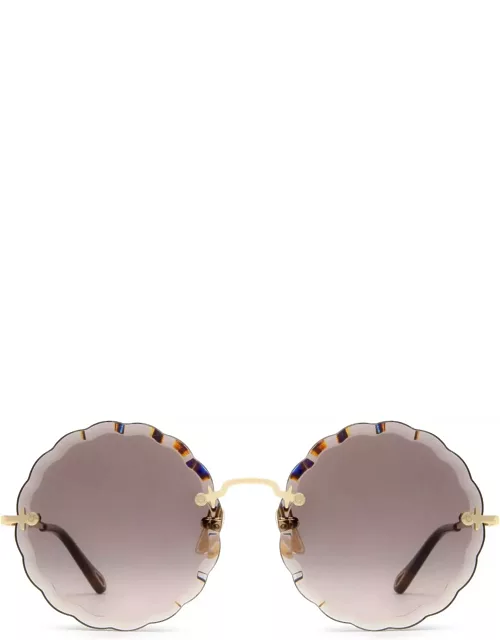 Chloé Eyewear Ch0047s Gold Sunglasse