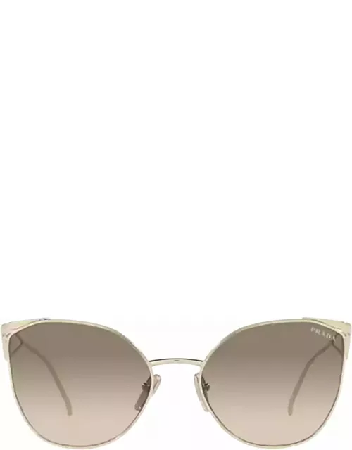 Prada Eyewear Pr 50zs Oro Pallido Sunglasse