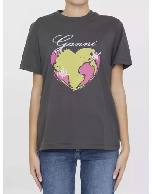 Ganni Heart T-shirt