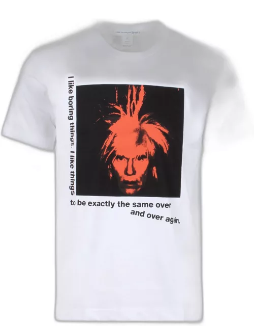 Comme des Garçons Shirt Andy Warhol T-shirt
