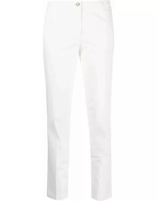 Briglia 1949 White Cotton Trouser