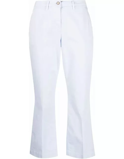 Briglia 1949 Light Blue Stretch-cotton Trouser