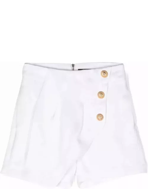 Balmain Shorts With Button