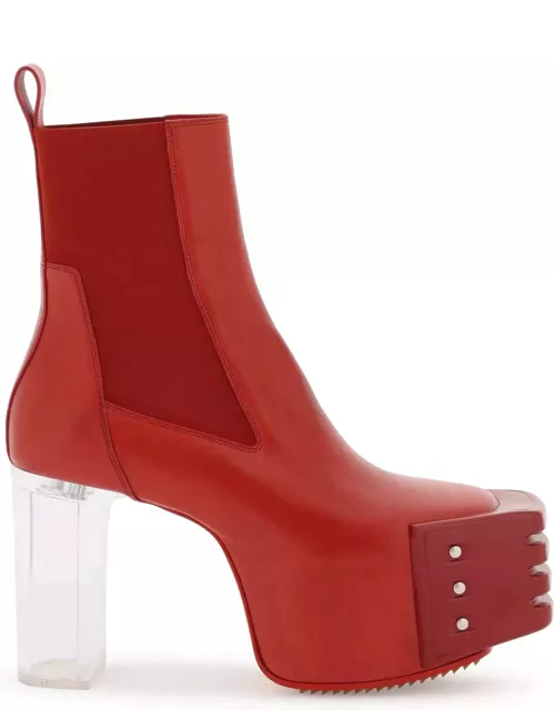 Rick Owens Luzor Grilled Ankle Boot