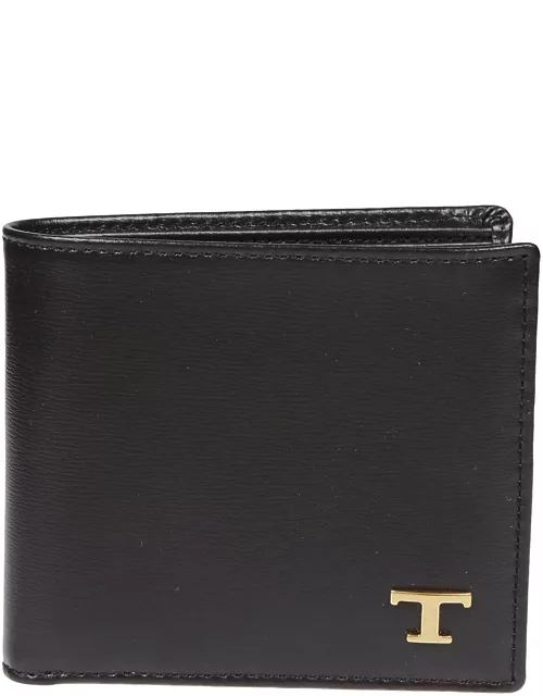 Tod's Leather Wallet With Logo