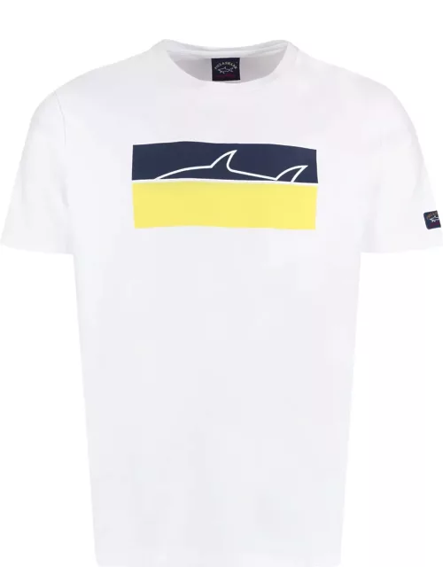 Paul & Shark Printed Cotton T-shirt