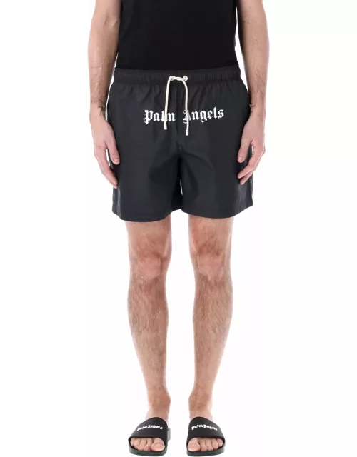 Palm Angels Classic Logo Front Swimshort