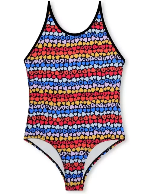 Sonia Rykiel Striped One-piece Swimsuit