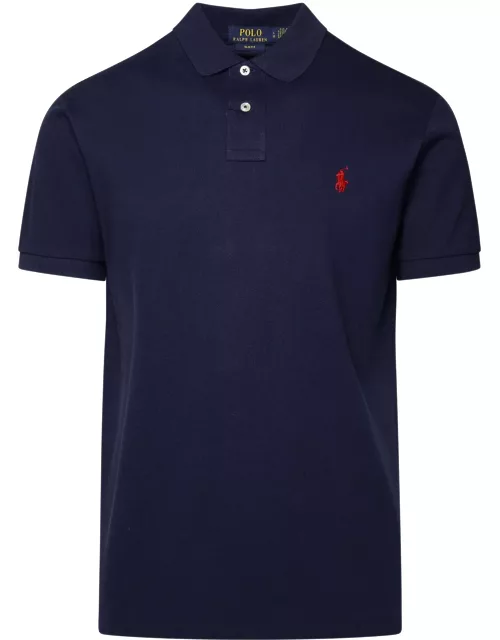Polo Ralph Lauren Blue Cotton Polo Shirt T-Shirt