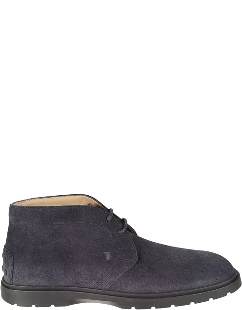 Tod's Suede Lace Up Boot