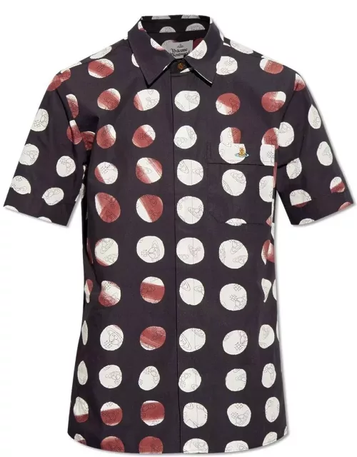 Vivienne Westwood Orb Print Long-sleeved Shirt