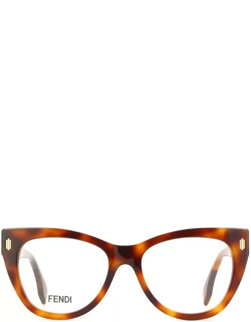 Fendi Eyewear Fe50086i Roma 053 Glasse