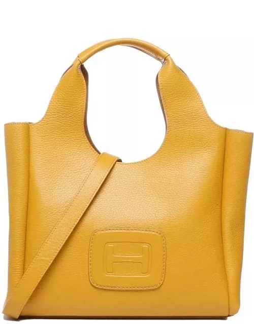 Hogan H-bag Logo-embossed Top Handle Bag