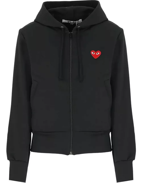 Comme des Garçons Play Hoodie With Logo