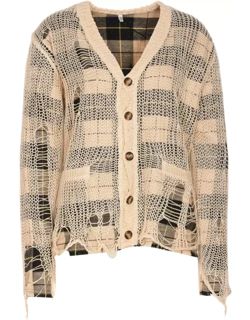 R13 Relaxed Overlay Cardigan