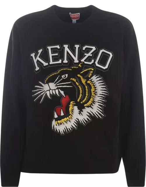 Kenzo Varsity Jungle Crewneck Sweatshirt