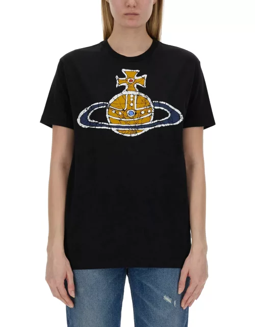 vivienne westwood t-shirt with logo