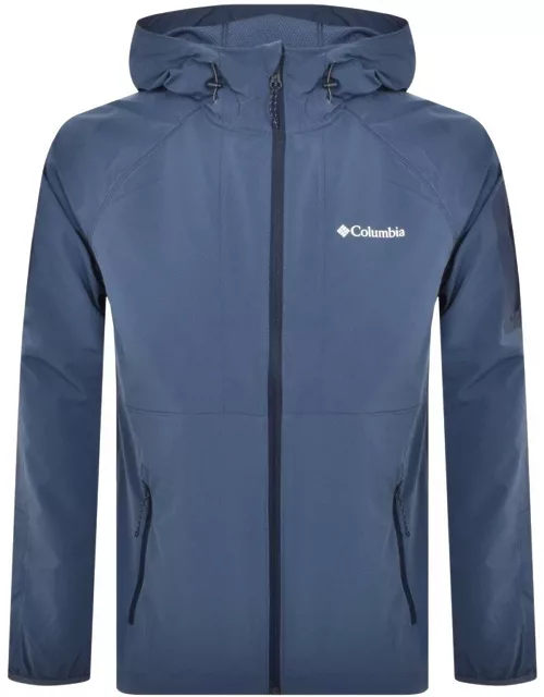 Columbia Tall Heights Hooded Jacket Blue