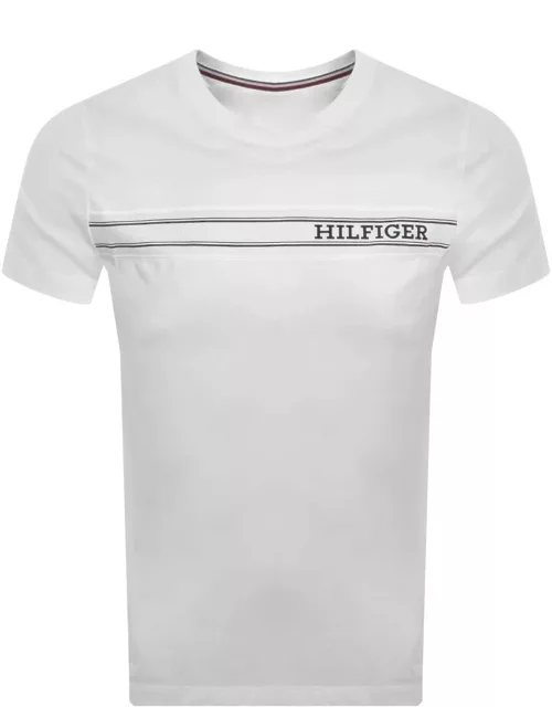 Tommy Hilfiger Short Sleeve T Shirt White