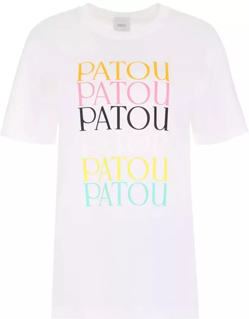 Patou Cotton Crew-neck T-shirt