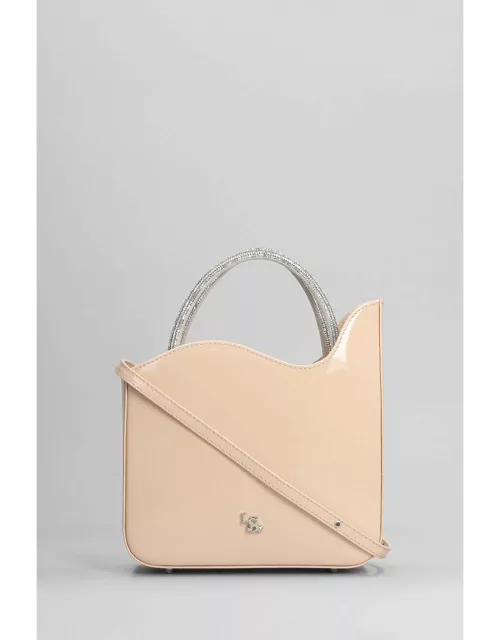 Le Silla Ivy Shoulder Bag In Powder Patent Leather