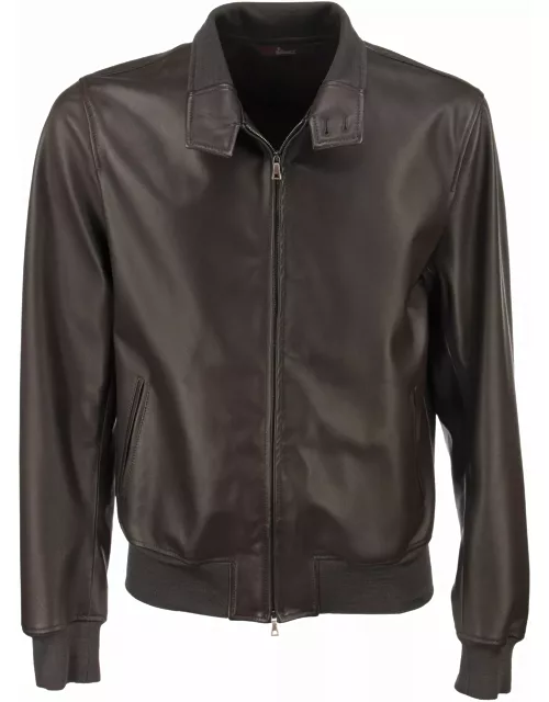 Stewart Etere-slim - Genuine Lambskin Leather Jacket