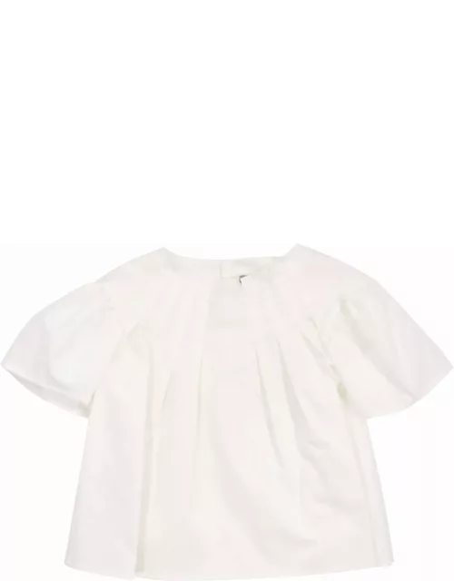Il Gufo Cotton Satin Shirt