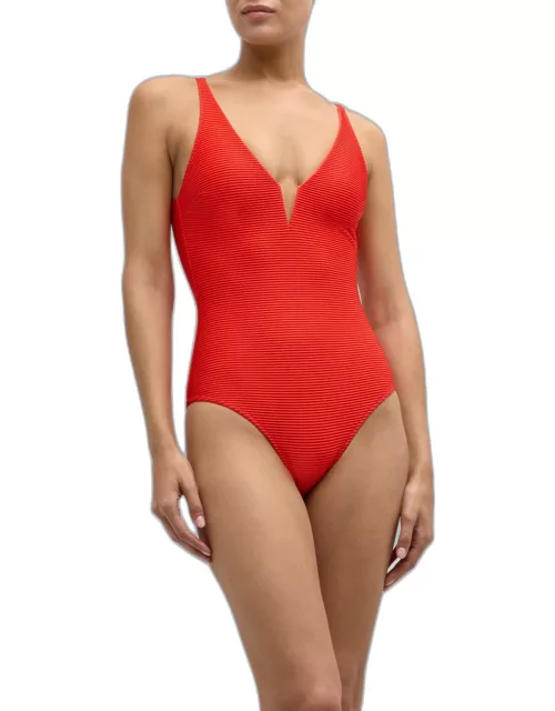 Vicenza V-Cut One-Piece Swimsuit