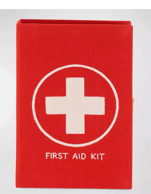 First Aid Kit Book Clutch Bag