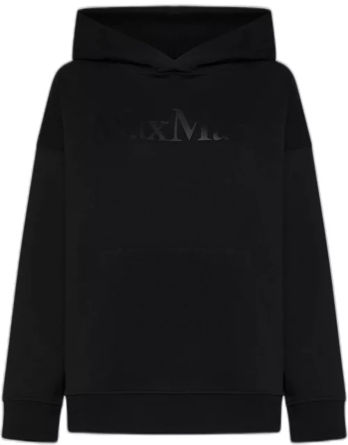 'S Max Mara Palmira Logo Cotton-blend Hoodie