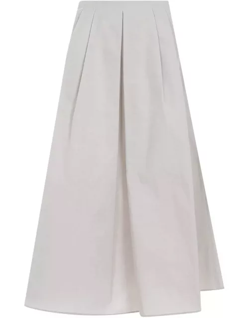 'S Max Mara Pleated Long Skirt