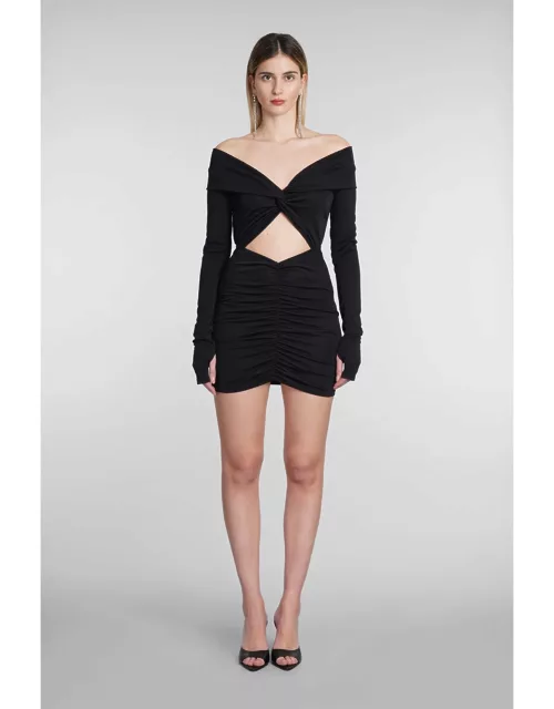 The Andamane Kendall Mini Dress In Black Polyester