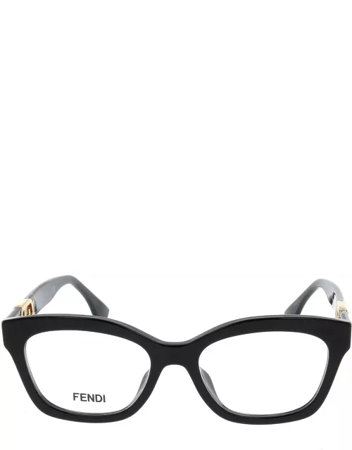 Fendi Eyewear Oval Frame Glasse