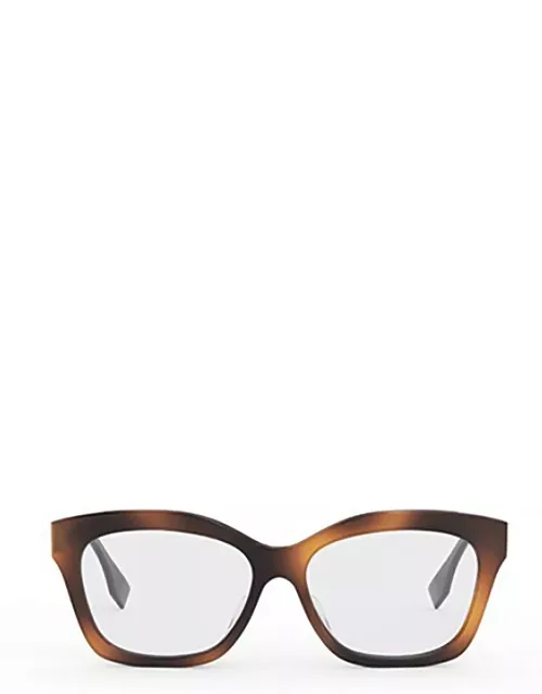 Fendi Eyewear Oval Frame Glasse