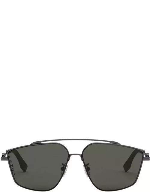 Fendi Eyewear Geometric Frame Sunglasse