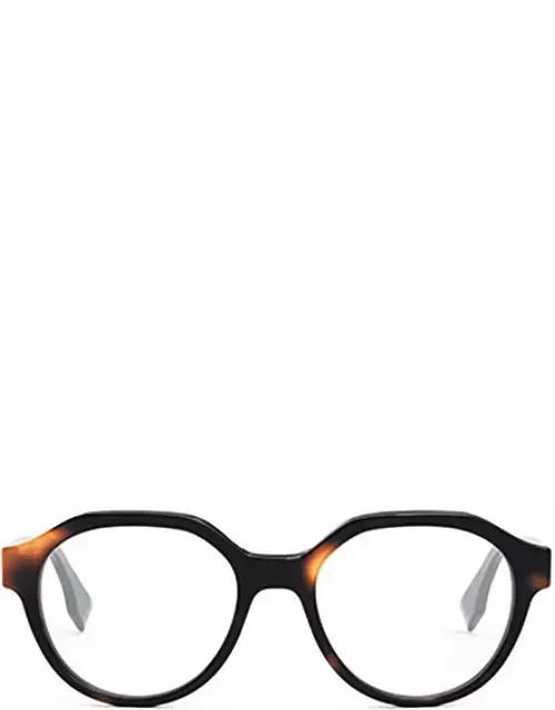 Fendi Eyewear Round Frame Glasse