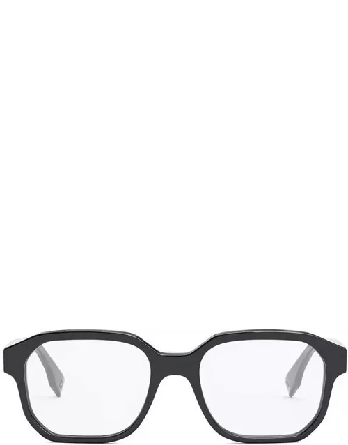 Fendi Eyewear Geometric Frame Glasse