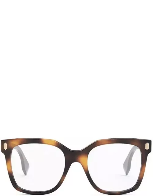 Fendi Eyewear Square Frame Glasse
