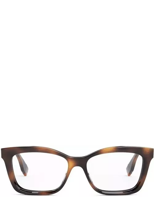 Fendi Eyewear Rectangle Frame Glasse