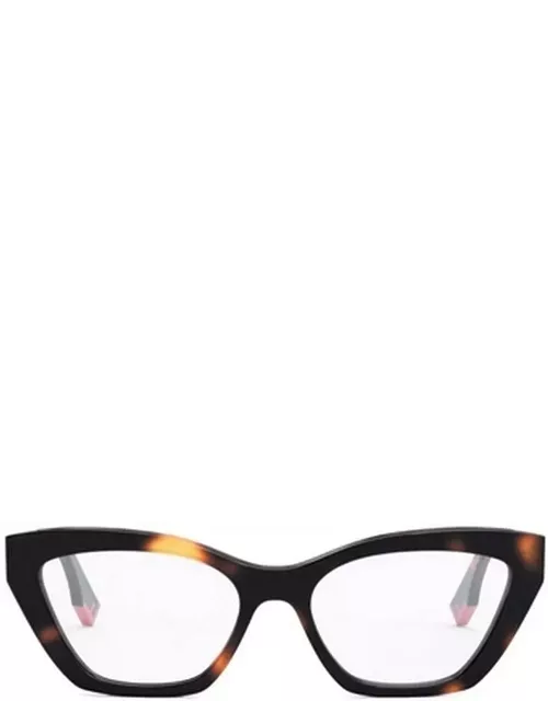 Fendi Eyewear Cat-eye Frame Glasse